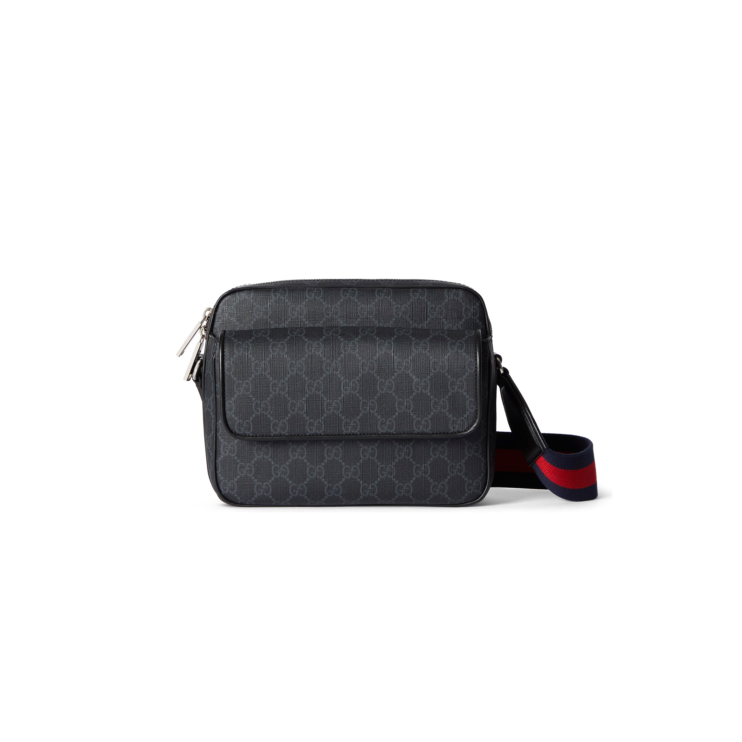 GUCCI GG BLACK SMALL CROSSBODY BAG ‎795479 (23*18*12cm)
